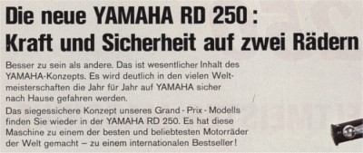 YAMAHA RD250 (A)